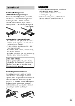 Предварительный просмотр 161 страницы Sony CDX-DAB500A Operating Instructions Manual