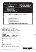 Предварительный просмотр 168 страницы Sony CDX-DAB500A Operating Instructions Manual