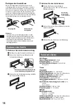 Предварительный просмотр 38 страницы Sony CDX-DAB6650 Operating Instructions Manual