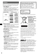 Предварительный просмотр 84 страницы Sony CDX-DAB6650 Operating Instructions Manual