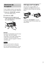 Предварительный просмотр 41 страницы Sony CDX-DAB700U Operating Instructions Manual