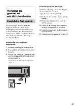 Предварительный просмотр 67 страницы Sony CDX-DAB700U Operating Instructions Manual