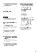 Предварительный просмотр 141 страницы Sony CDX-DAB700U Operating Instructions Manual