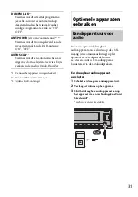 Предварительный просмотр 185 страницы Sony CDX-DAB700U Operating Instructions Manual