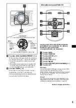 Предварительный просмотр 29 страницы Sony CDX-F5000 - Fm/am Compact Disc Player Operating Instructions Manual