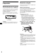 Предварительный просмотр 32 страницы Sony CDX-F5000 - Fm/am Compact Disc Player Operating Instructions Manual