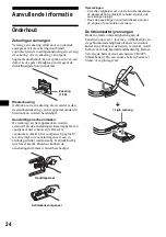 Предварительный просмотр 142 страницы Sony CDX-F5000C Operating Instructions Manual