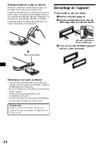 Предварительный просмотр 50 страницы Sony CDX-F5005X - Fm/am Compact Disc Player Operating Instructions Manual