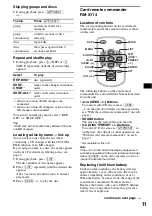 Предварительный просмотр 11 страницы Sony CDX-F50M Installation/Connection Operating Instructions Manual