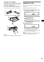 Предварительный просмотр 41 страницы Sony CDX-F5500  (XT-XM1) Operating Instruction