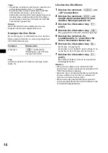 Предварительный просмотр 46 страницы Sony CDX-F5500  (XT-XM1) Operating Instruction