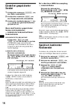 Предварительный просмотр 48 страницы Sony CDX-F5500  (XT-XM1) Operating Instruction