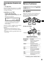 Предварительный просмотр 53 страницы Sony CDX-F5500  (XT-XM1) Operating Instruction