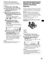 Предварительный просмотр 57 страницы Sony CDX-F5500  (XT-XM1) Operating Instruction