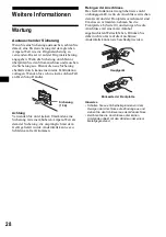 Предварительный просмотр 58 страницы Sony CDX-F5500  (XT-XM1) Operating Instruction