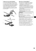 Предварительный просмотр 59 страницы Sony CDX-F5500  (XT-XM1) Operating Instruction