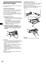 Предварительный просмотр 74 страницы Sony CDX-F5500  (XT-XM1) Operating Instruction