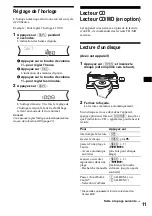 Предварительный просмотр 75 страницы Sony CDX-F5500  (XT-XM1) Operating Instruction