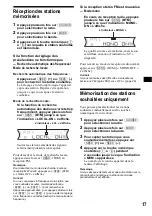 Предварительный просмотр 81 страницы Sony CDX-F5500  (XT-XM1) Operating Instruction