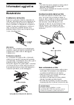 Предварительный просмотр 123 страницы Sony CDX-F5500  (XT-XM1) Operating Instruction