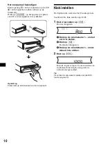 Предварительный просмотр 138 страницы Sony CDX-F5500  (XT-XM1) Operating Instruction