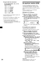 Предварительный просмотр 152 страницы Sony CDX-F5500  (XT-XM1) Operating Instruction