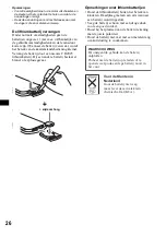 Предварительный просмотр 154 страницы Sony CDX-F5500  (XT-XM1) Operating Instruction