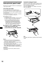 Предварительный просмотр 38 страницы Sony CDX-F5500X Operating Instructions Manual