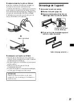 Предварительный просмотр 55 страницы Sony CDX-F5505X - Fm/am Compact Disc Player Operating Instructions Manual