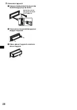 Предварительный просмотр 56 страницы Sony CDX-F5505X - Fm/am Compact Disc Player Operating Instructions Manual