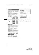 Предварительный просмотр 2 страницы Sony CDX-F5550 Operating Instruction