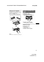 Предварительный просмотр 23 страницы Sony CDX-F5550 Operating Instruction