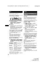 Предварительный просмотр 26 страницы Sony CDX-F5550 Operating Instruction