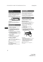 Предварительный просмотр 82 страницы Sony CDX-F5550 Operating Instruction