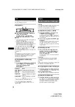 Предварительный просмотр 86 страницы Sony CDX-F5550 Operating Instruction