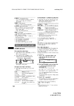 Предварительный просмотр 90 страницы Sony CDX-F5550 Operating Instruction