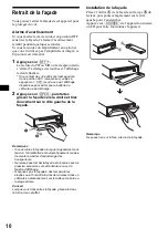 Предварительный просмотр 78 страницы Sony CDX-F5700 - Fm/am Compact Disc Player Operating Insructions