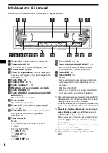 Предварительный просмотр 106 страницы Sony CDX-F5700 - Fm/am Compact Disc Player Operating Insructions