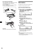 Предварительный просмотр 146 страницы Sony CDX-F5700 - Fm/am Compact Disc Player Operating Insructions