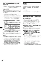 Предварительный просмотр 46 страницы Sony CDX-F5700X Operating Instructions Manual