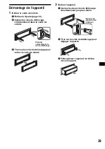 Предварительный просмотр 57 страницы Sony CDX-F5705X - Fm/am Compact Disc Player Operating Instructions Manual