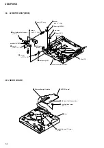 Предварительный просмотр 14 страницы Sony CDX-F605X - Fm/am Compact Disc Player Service Manual