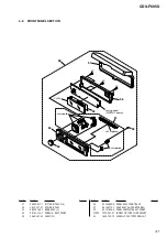 Предварительный просмотр 41 страницы Sony CDX-F605X - Fm/am Compact Disc Player Service Manual