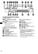 Предварительный просмотр 34 страницы Sony CDX-F7000 - Fm/am Compact Disc Player Operating Instructions Manual