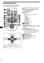 Предварительный просмотр 152 страницы Sony CDX-F7500 Operating Instructions Manual