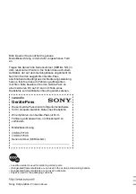 Предварительный просмотр 186 страницы Sony CDX-F7500 Operating Instructions Manual