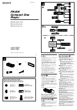 Sony CDX-F7705X Operating Instructions  (English Install Manual preview