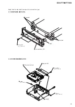 Предварительный просмотр 9 страницы Sony CDX-F7705X Operating Instructions  (English Service Manual