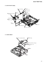 Предварительный просмотр 13 страницы Sony CDX-F7705X Operating Instructions  (English Service Manual