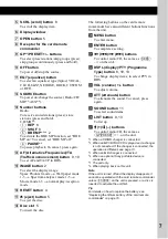 Preview for 7 page of Sony CDX-F7710 Operating Instructions (English Operating Instructions Manual